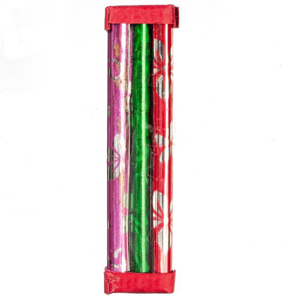 3 Rolls of Dollhouse Miniature Wrapping Paper