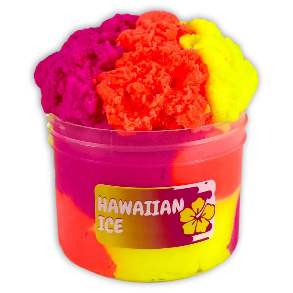 Hawaiian Ice Neon Cloud Dope Slime