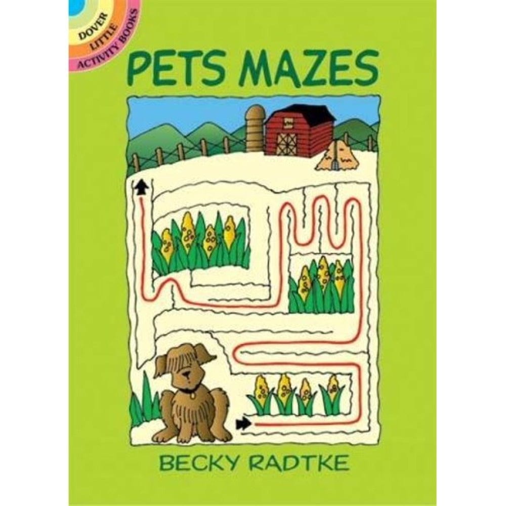Pets Mazes Activity Book