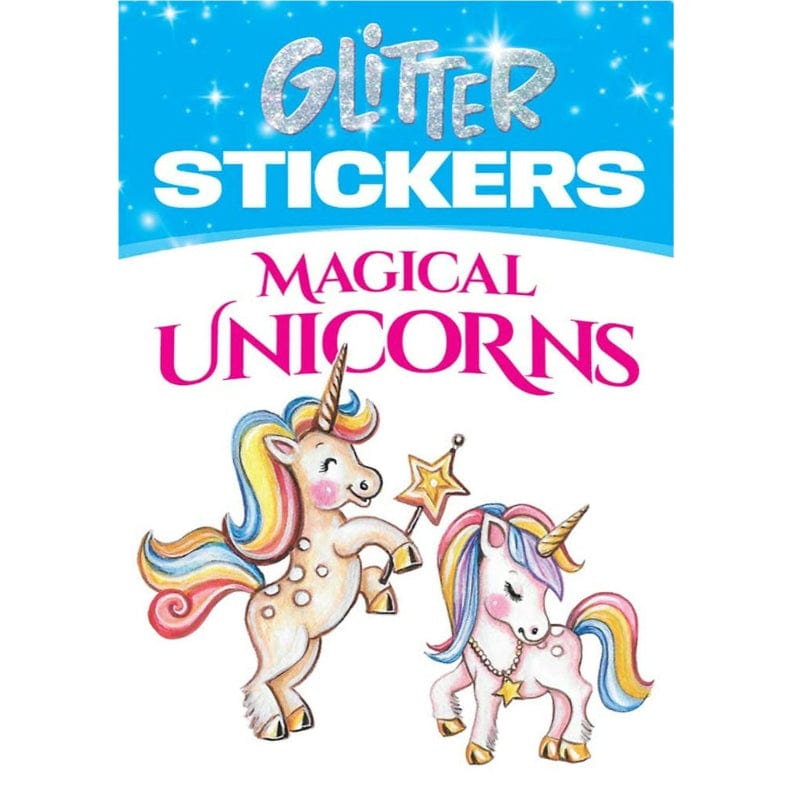 Glitter Magical Unicorn Stickers