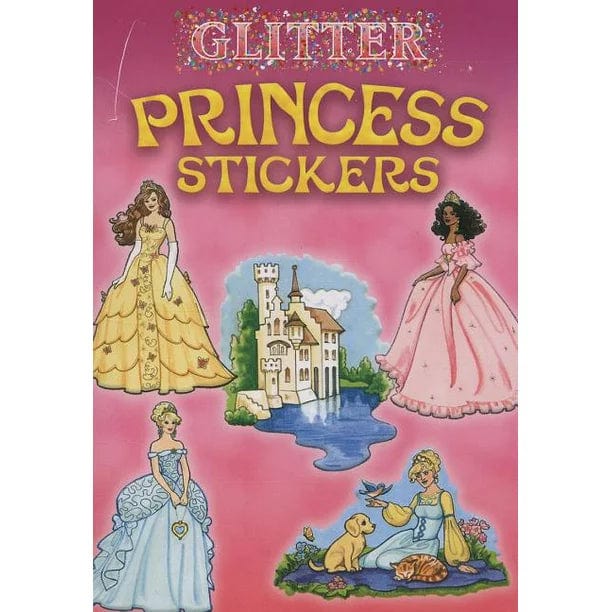 Glitter Princess Stickers