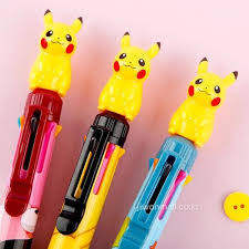 Pikachu Topper 8-Color Ballpoint Pen