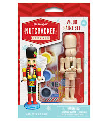 Mini Nutcracker Drummer Wood Ornament