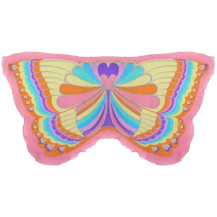 Pink Rainbow Butterfly Wings