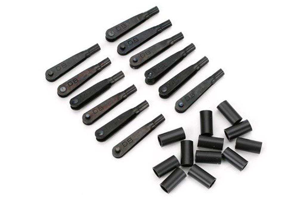 Du-Bro 2-56 Spring Steel Kwik-Links For .072 Wire (12 Pack)