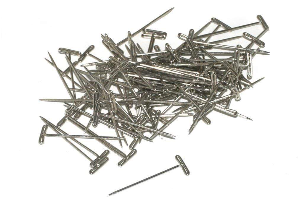 Du-Bro 31.75mm / 1-1/4" Nickel Plated T-Pins (100 Pack)