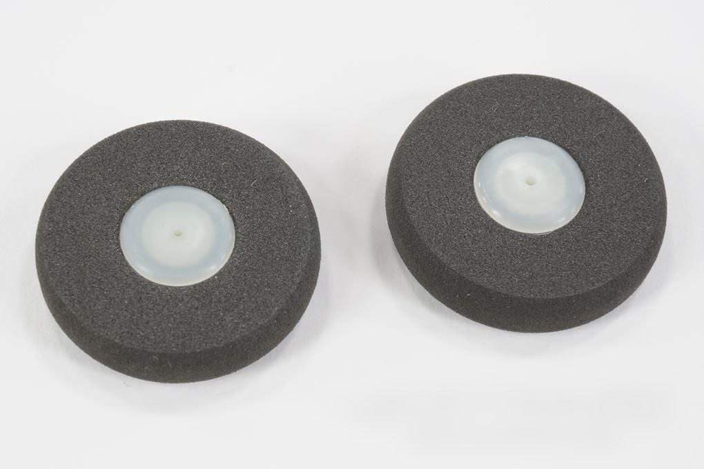 Du-Bro 32mm (1.25") x 7mm EVA Mini Lite Wheels for 1.2mm Axle (2 Pack)