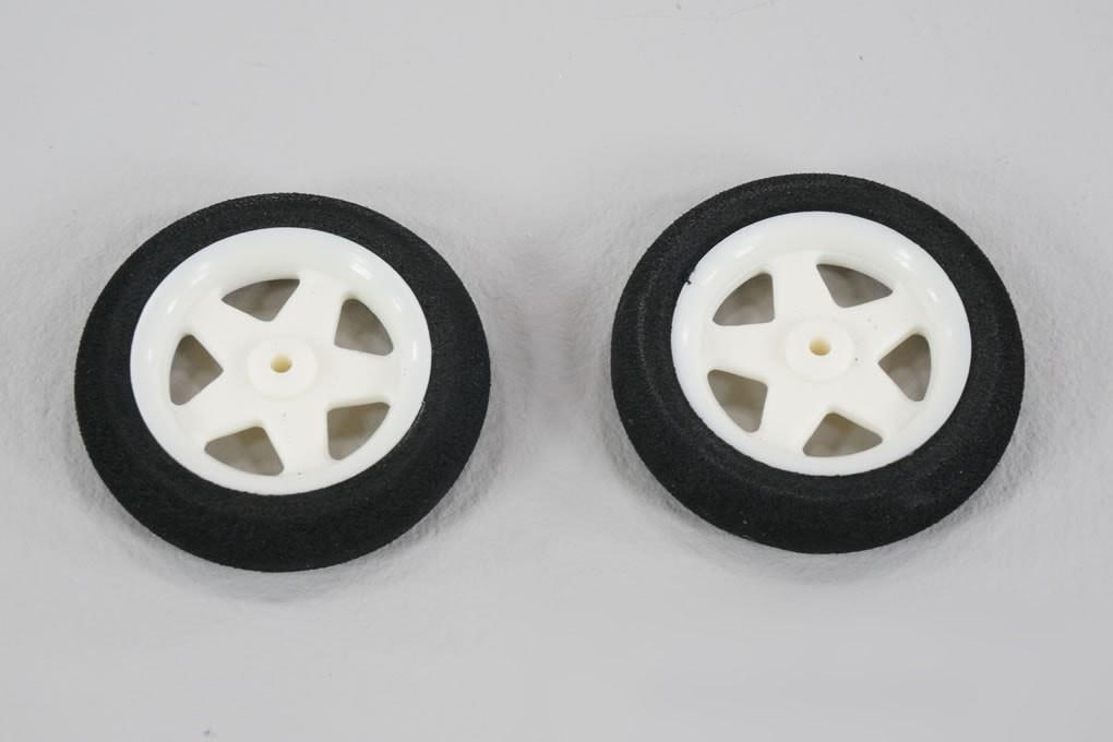 Du-Bro 37mm (1.45") x 8mm EVA Micro Sport Wheels (2 Pack)