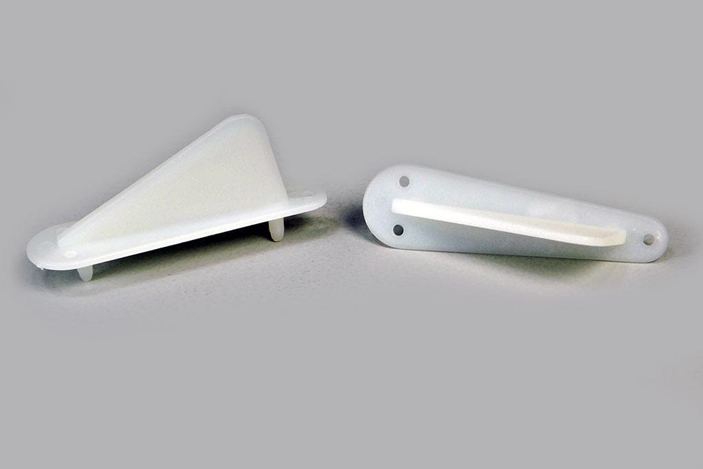 Du-Bro 60.9mm / 2.40" Wing Tip / Tail Skid (2 Pack)