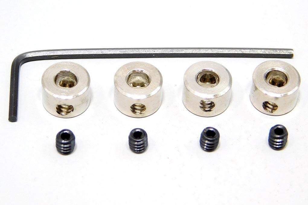 Du-Bro Dura-Collars 3mm / 1/8" (4 Pack)