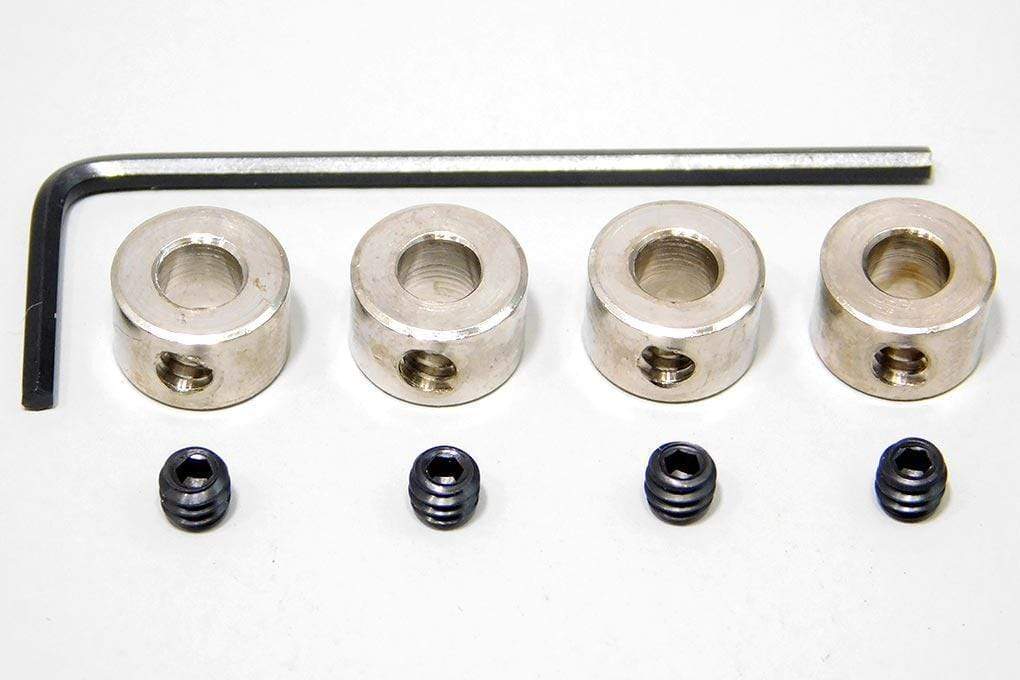 Du-Bro Dura-Collars 4mm / 5/32" (4 Pack)