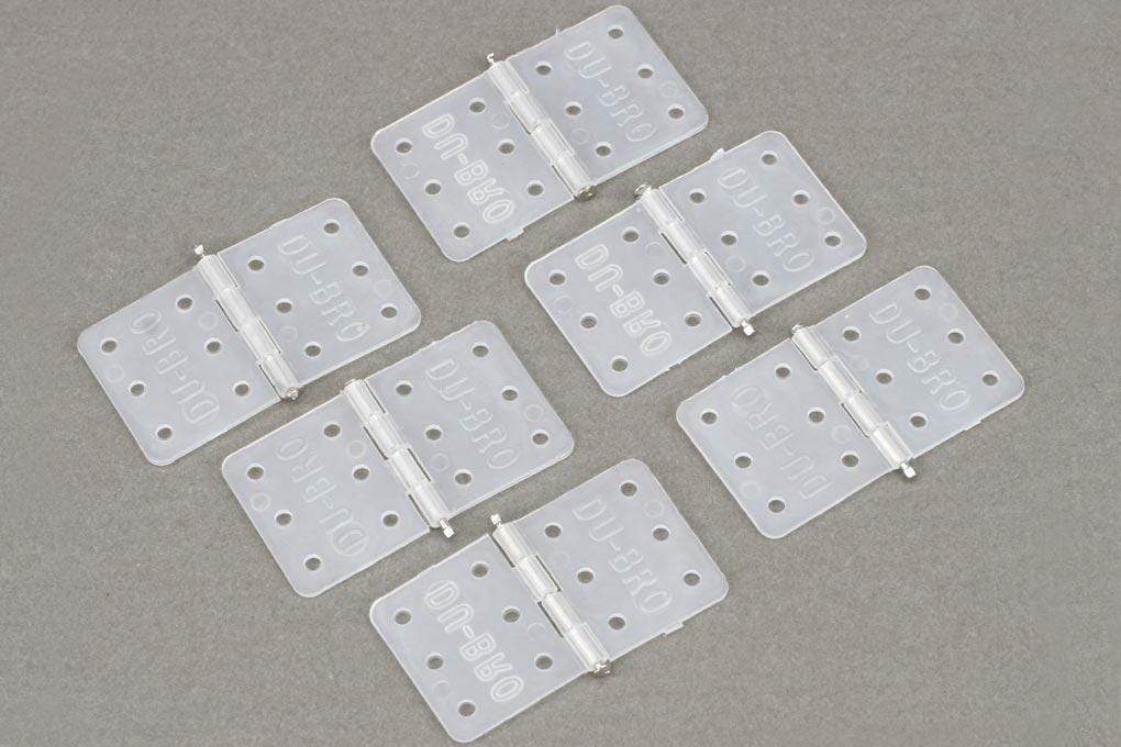 Du-Bro Nylon Hinges Standard (6 Pack)