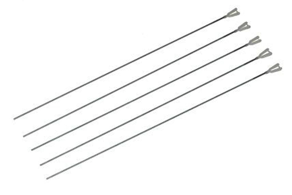 Du-Bro Nylon Kwik-Link on 12"/305mm 2-56 Rod (5 Pack)