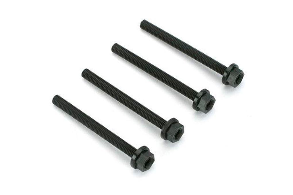 Du-Bro 10-32 x 2" Nylon Wing Bolts (4 Pack)