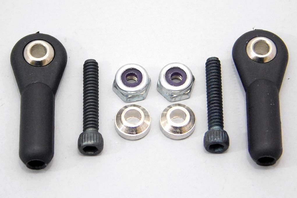 Du-Bro 4-40 Heavy Duty Ball Links (2 Pack)