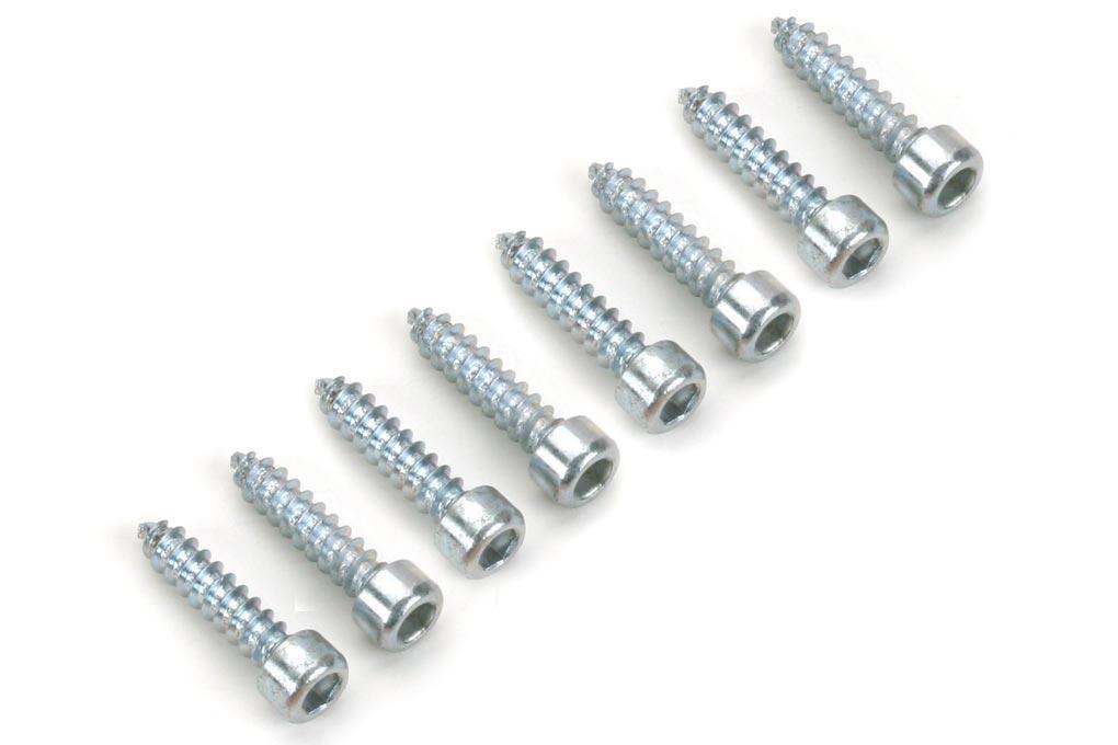 Du-Bro #4 x 12.7mm / 1/2" Socket Head Sheet Metal Screws (8 Pack)