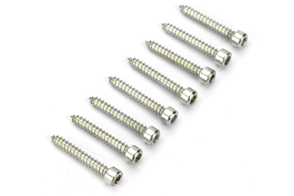Du-Bro #4 x 19.05mm / 3/4" Socket Head Sheet Metal Screws (8 Pack)