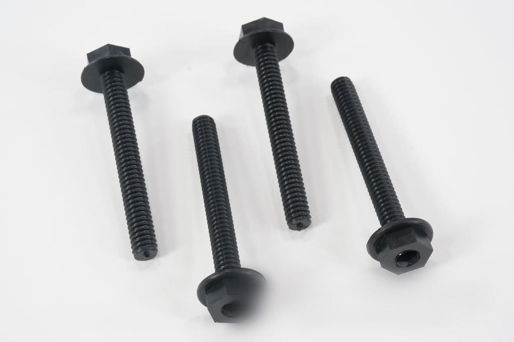 Du-Bro 1/4-20 x 2" Nylon Wing Bolts (4 Pack)