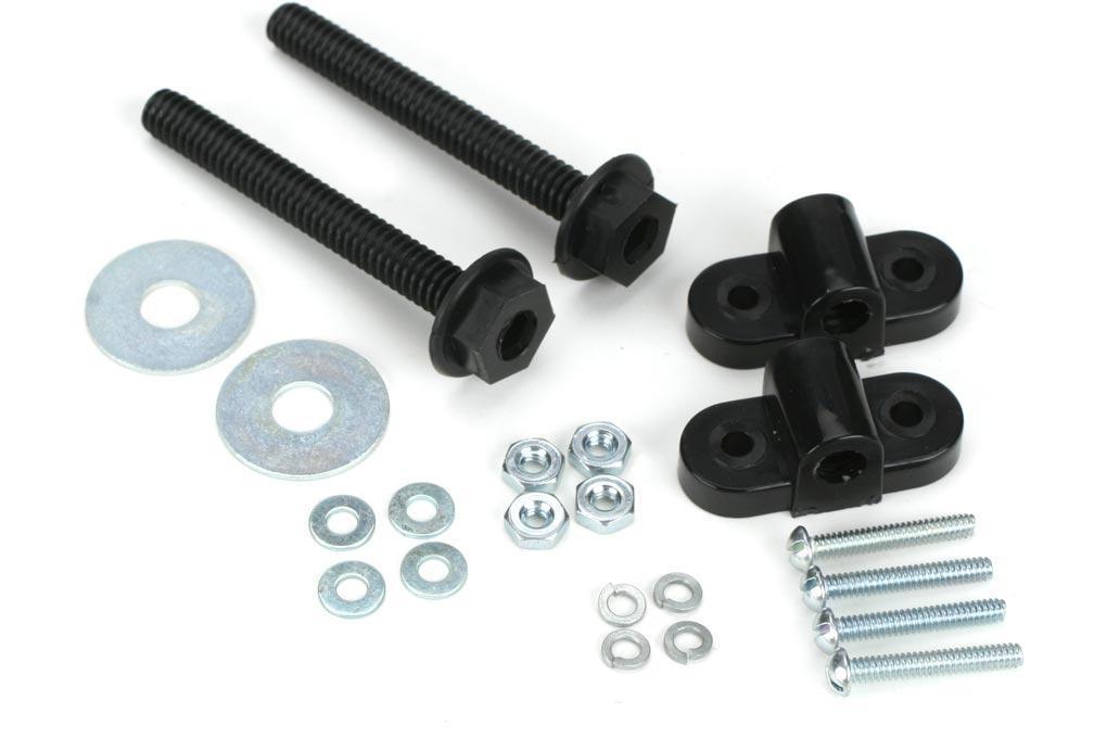 Du-Bro 1/4-20 x 2" Nylon Wing Mounting Kit