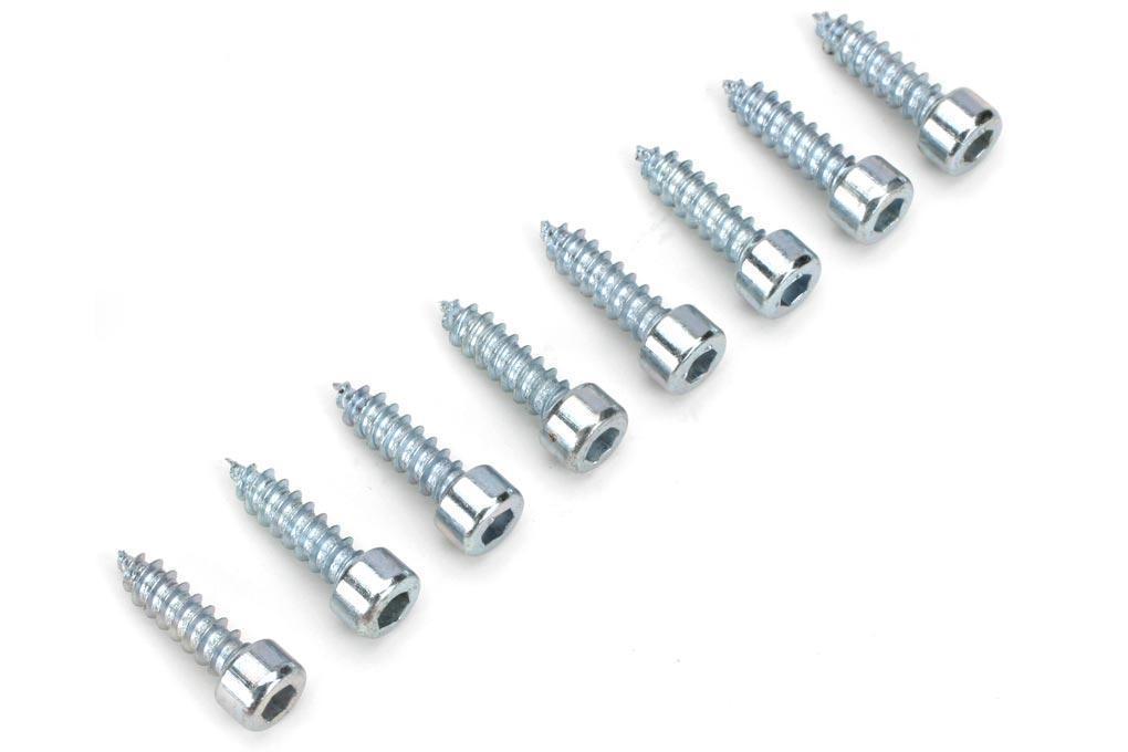 Du-Bro #6 x 12.7mm / 1/2" Socket Head Sheet Metal Screws (8 Pack)