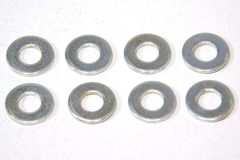 Du-Bro #6 Flat Washers (8 Pack)