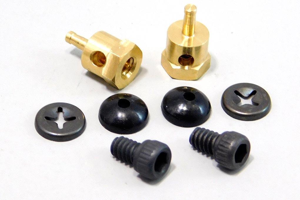 Du-Bro Kwik Grip 10mm / 0.39" E/Z Connectors (2 Pack)