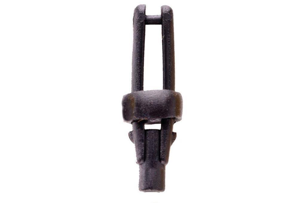 Du-Bro Long Arm Micro Clevis 1.2mm (.047") - Black (2 Pack)