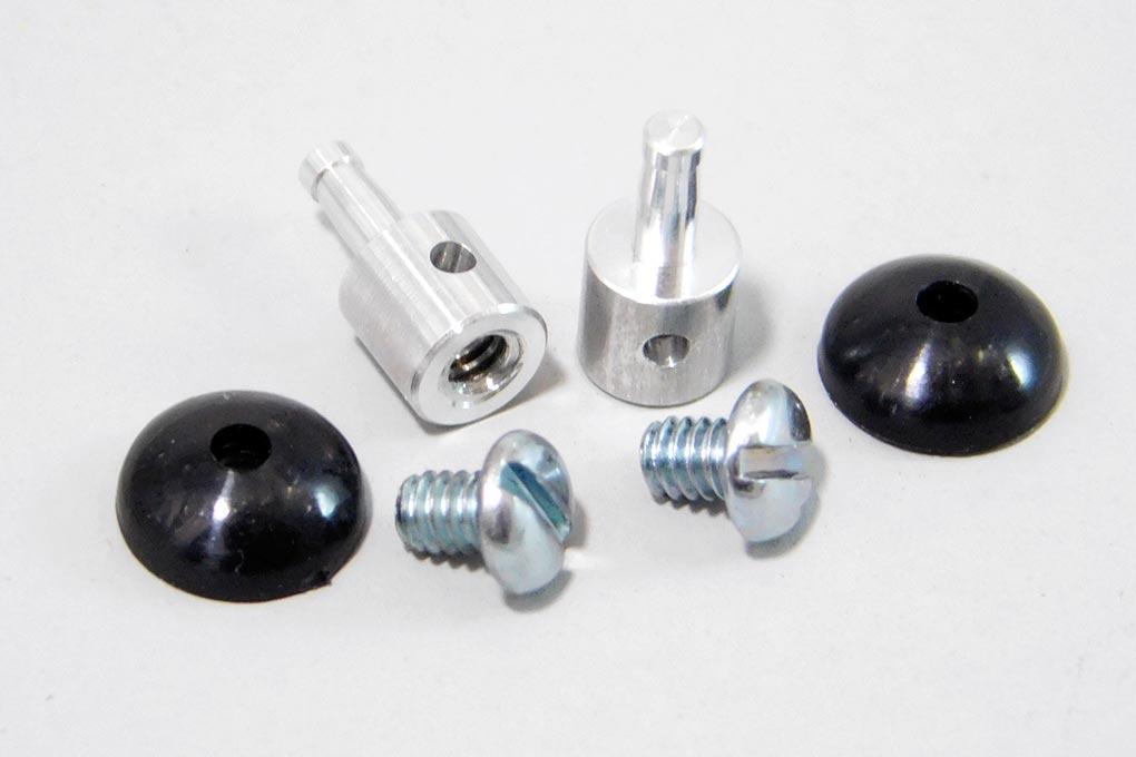 Du-Bro Mini 4.8mm / 0.18" E/Z Connectors (2 Pack)