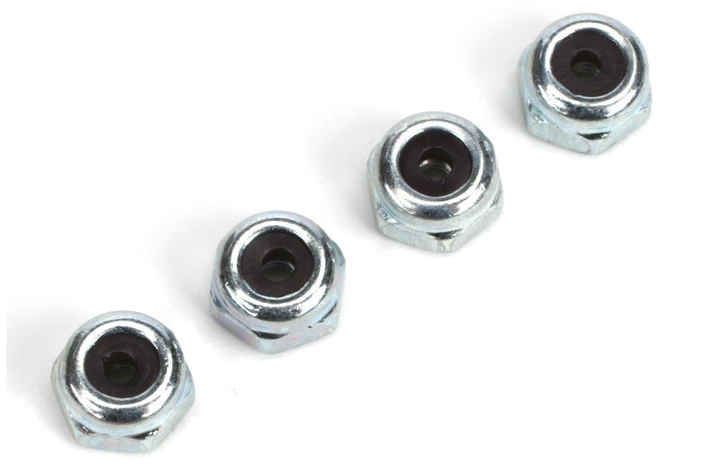 Du-Bro Nylon Insert Lock Nuts 2-56 (4 Pack)