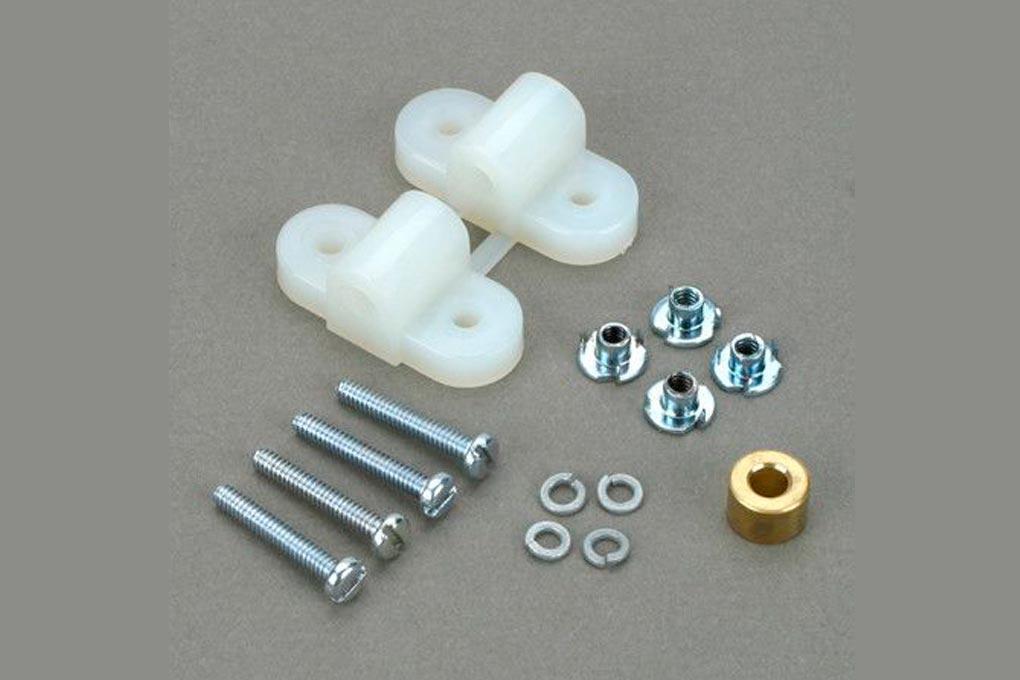 Du-Bro Nylon Nose Gear Block Set (2 Pack)