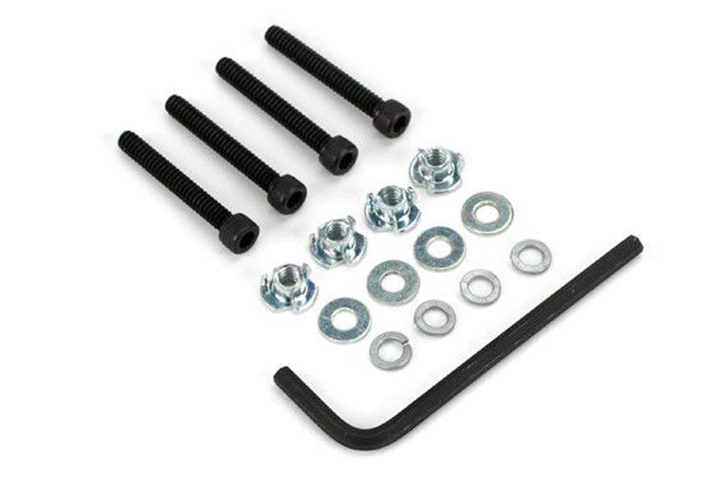 Du-Bro Socket Head Bolt & Blind Nut Set 6-32 x 1" (4 Pack)