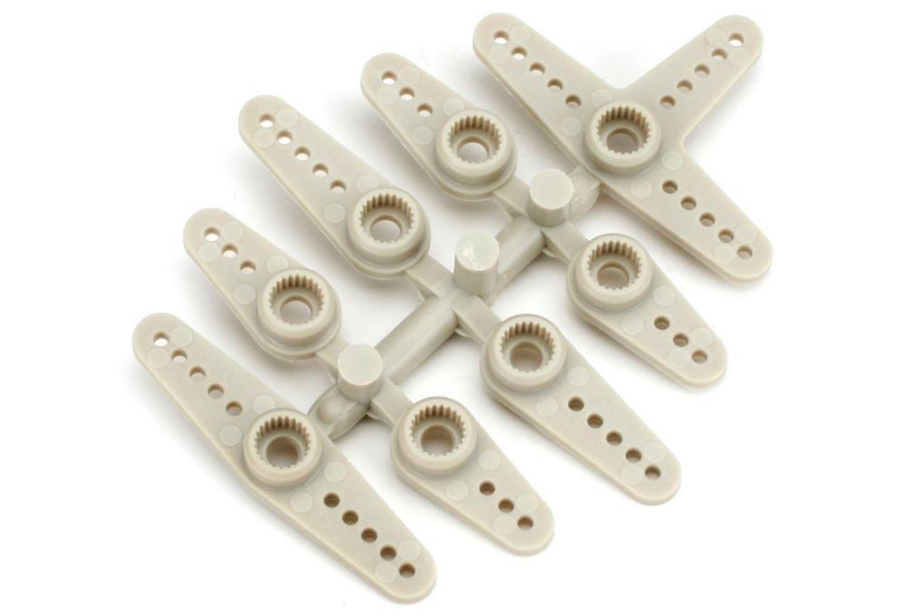 Du-Bro Super Strength Servo Arms - JR Standard (8 Pack)