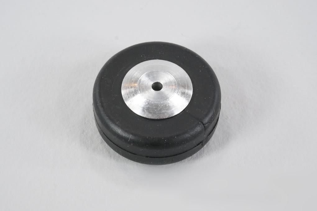 Du-Bro 25mm (1") x 11.4mm PVC Tail Wheel for 2mm Axle