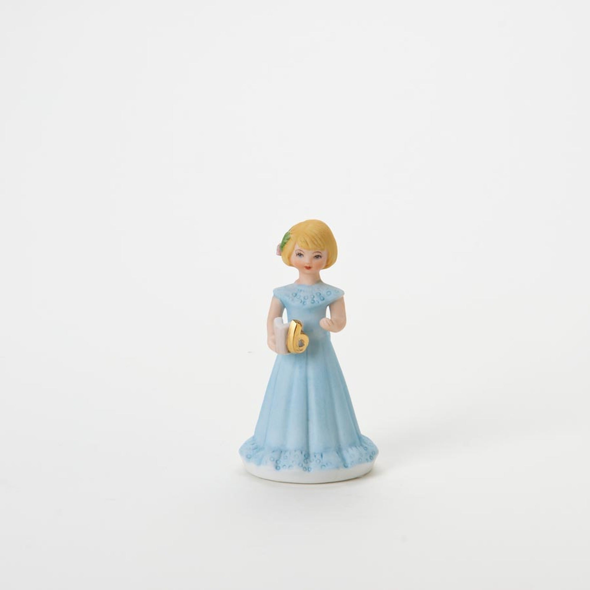 Blonde Growing Up Girl Age 6