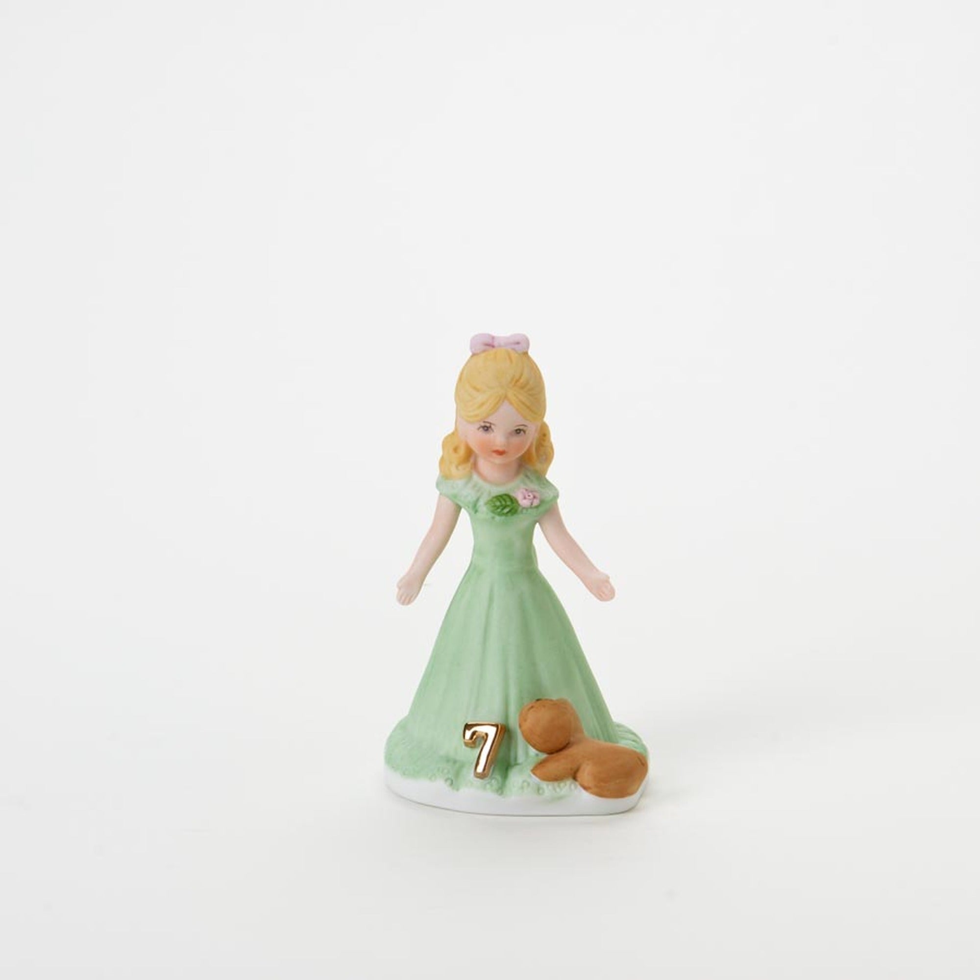 Blonde Growing Up Girl Age 7