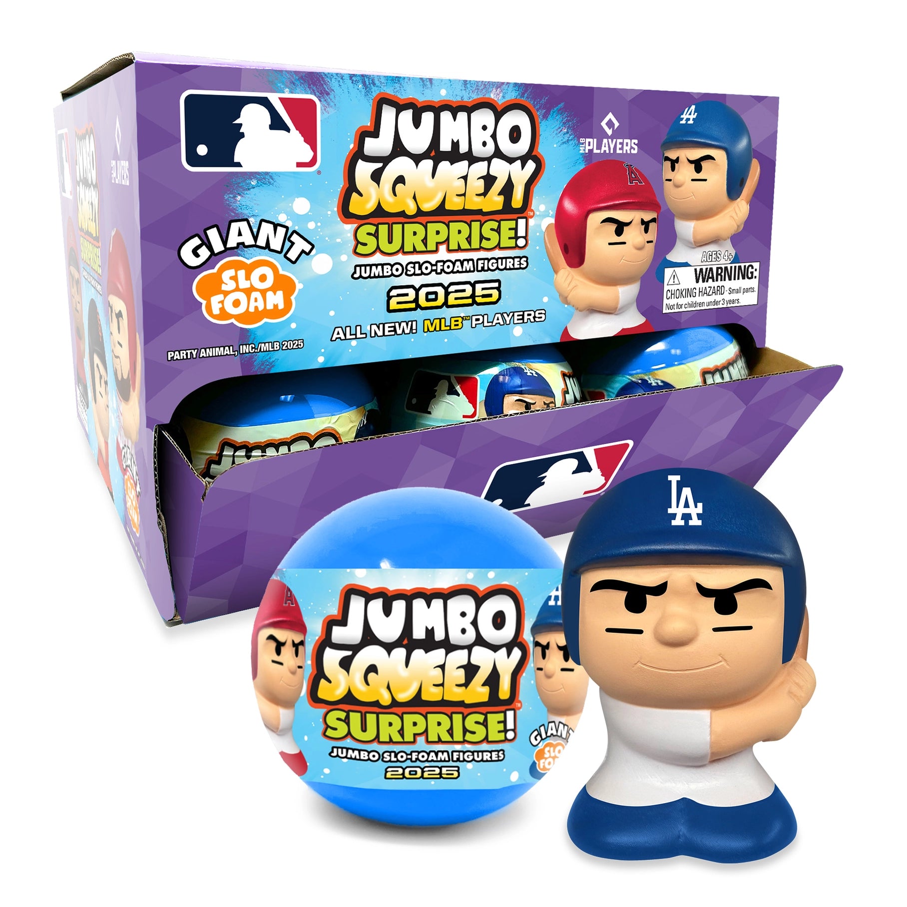 2025 MLB Jumbo Squeezy Capsule