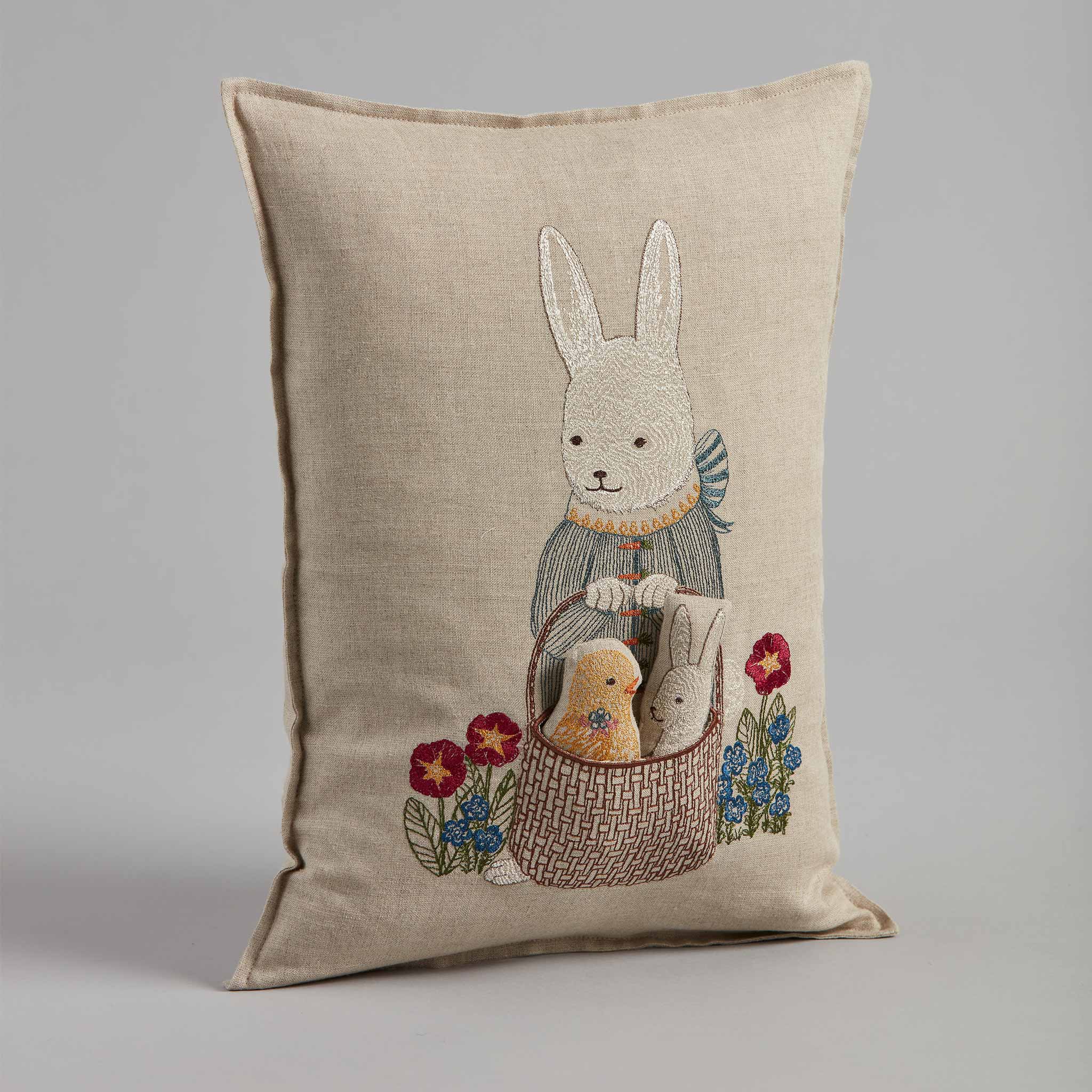 Easter Bunny Pocket Pillow