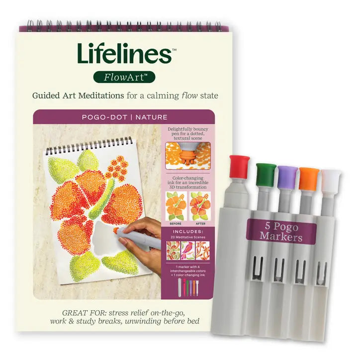 Lifelines FlowArt Pogo-Dot Nature Guided Art Meditations