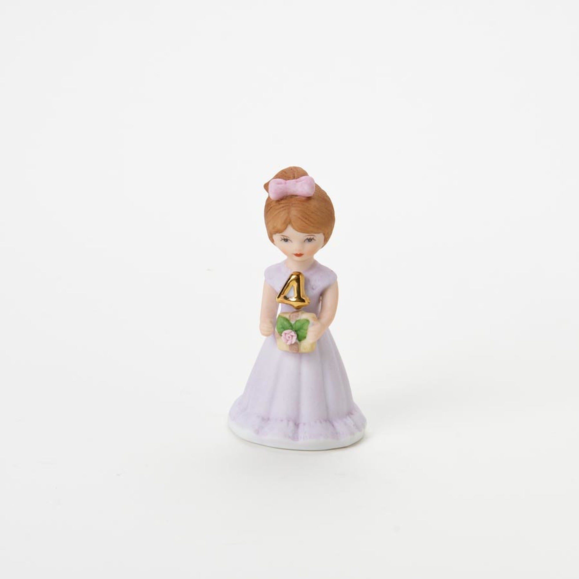 Brunette Growing Up Girl Age 4