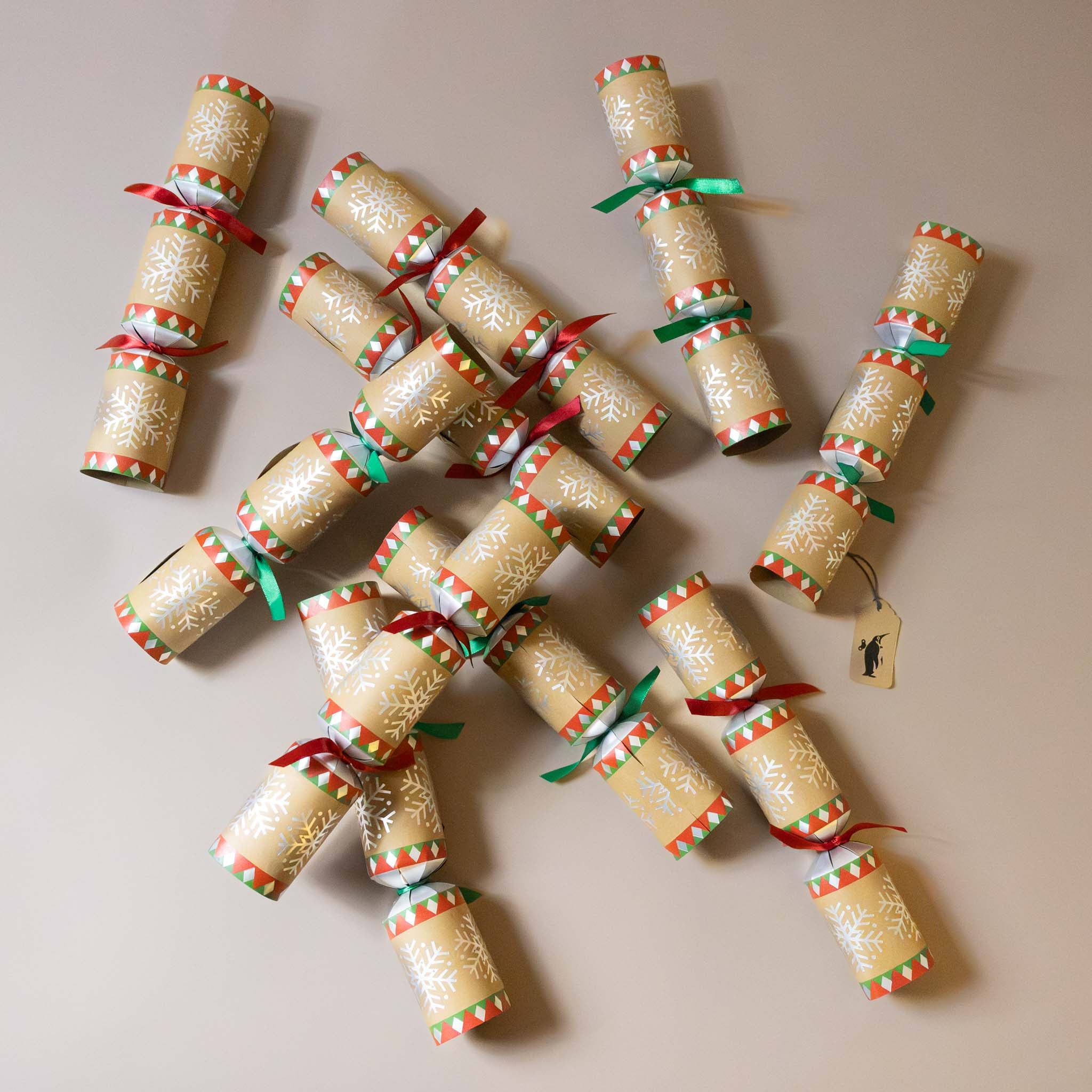 Eco-Friendly Christmas Crackers | Mountain Snowflakes