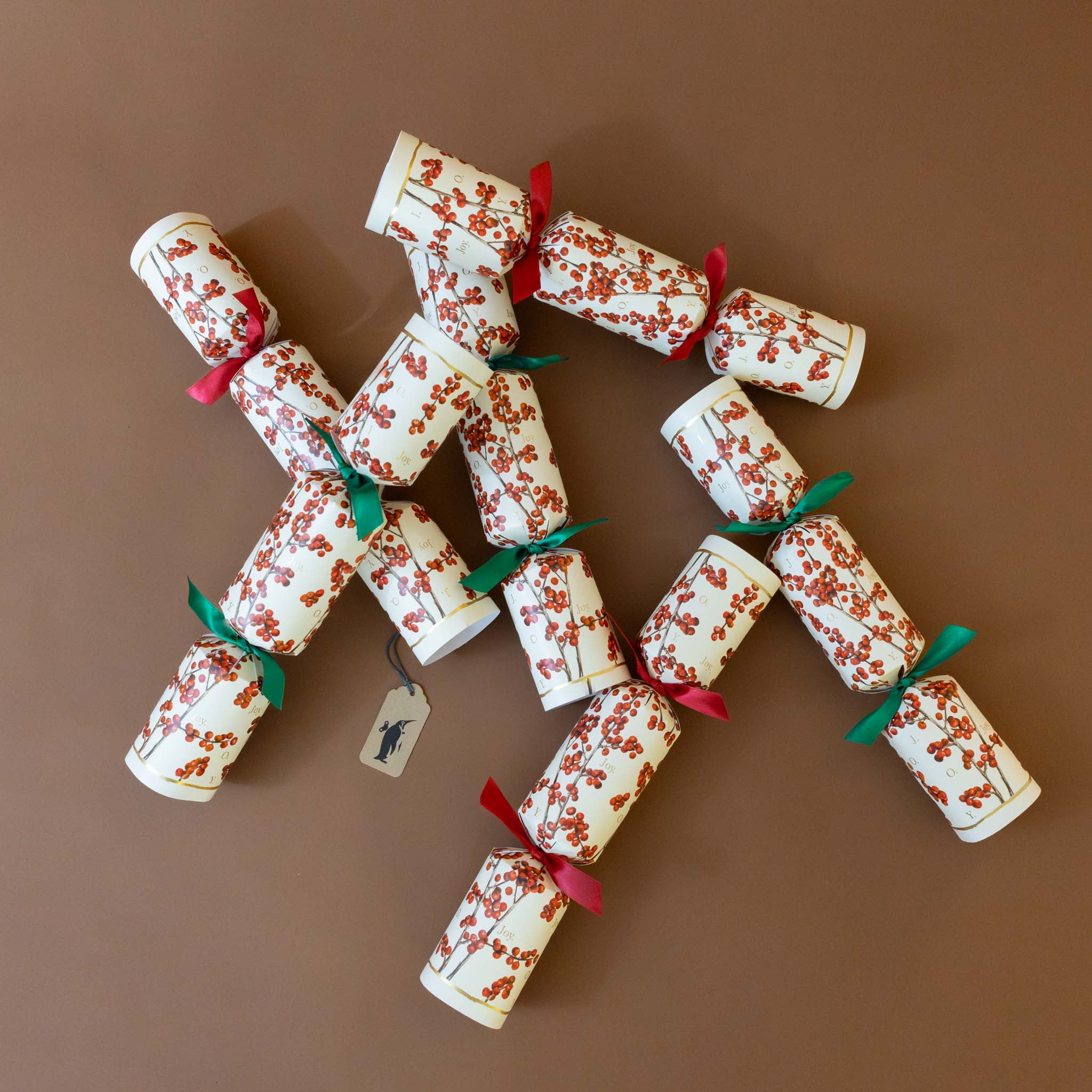 Eco-Friendly Christmas Crackers | Red Berry Joy