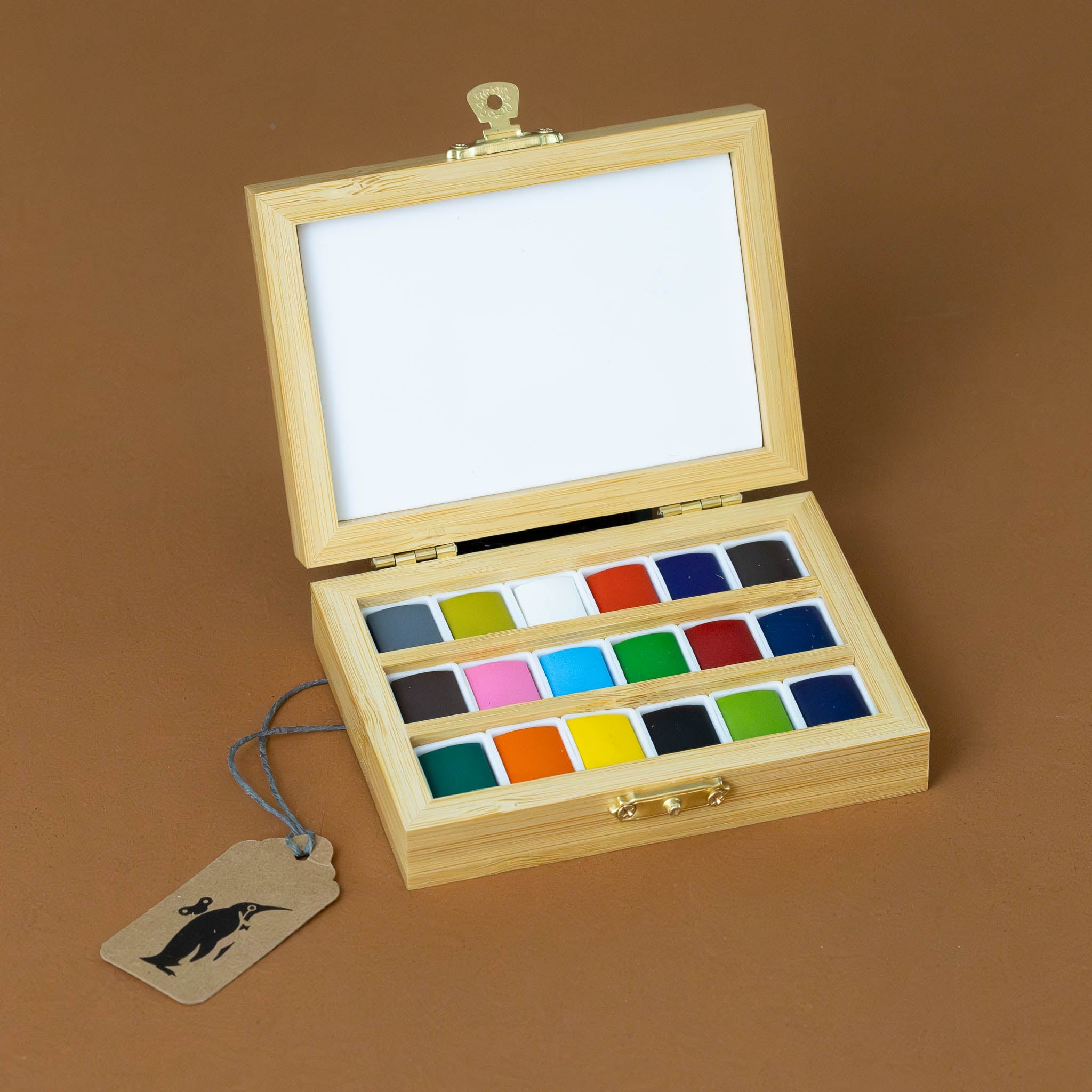 Eco Friendly Watercolor Set | Bamboo Case