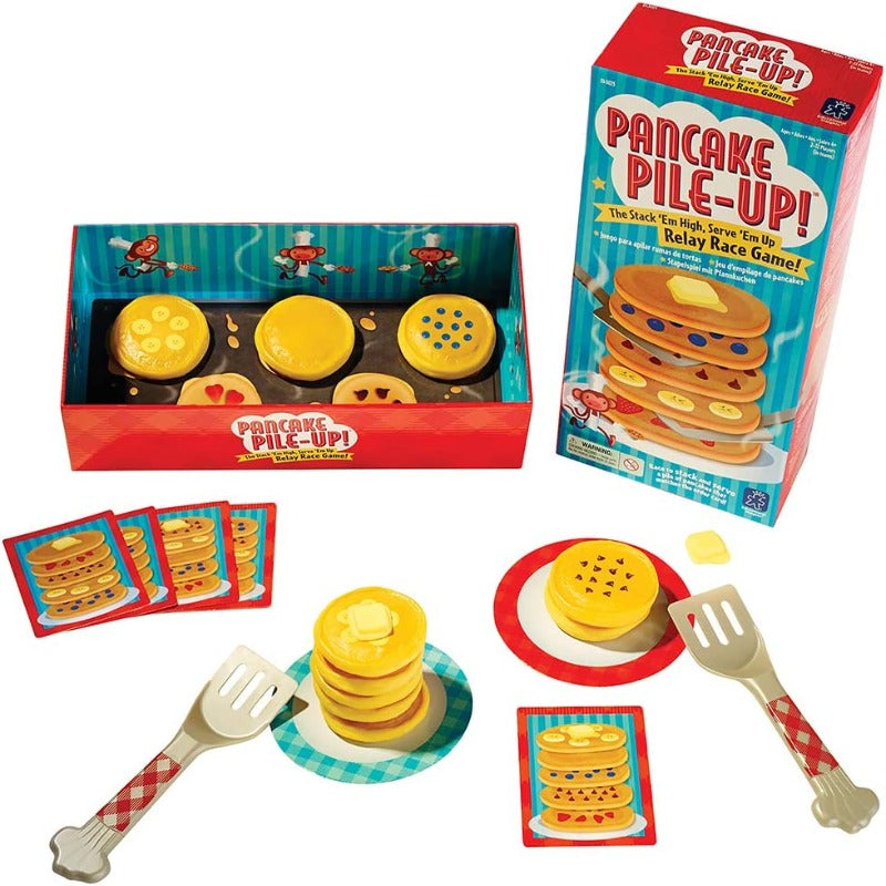 Pancake Pile-Up! Relay Race Game