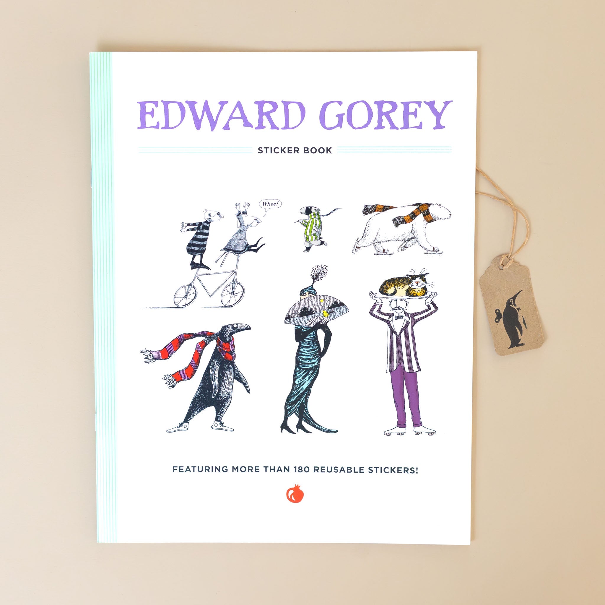 Edward Gorey Sticker Book