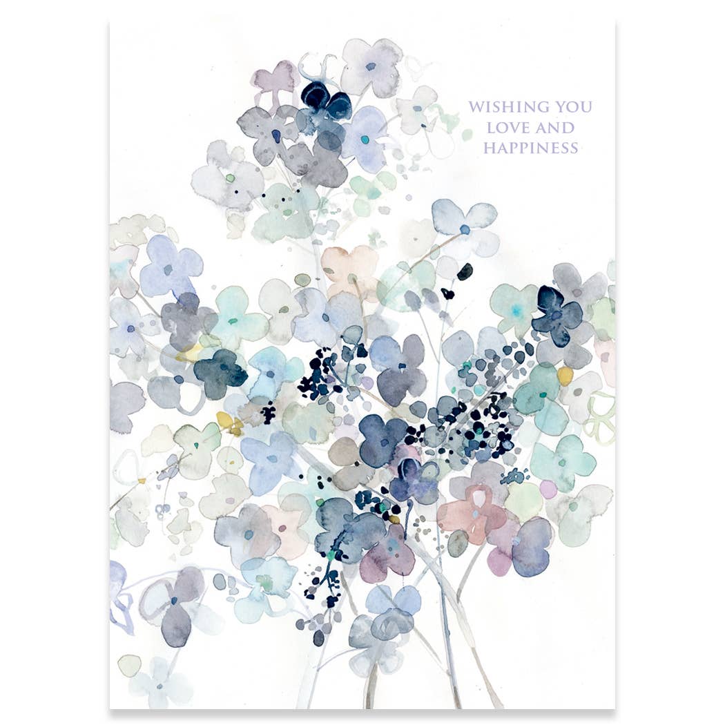 HYDRANGEA | CARTE WEDDING CARD