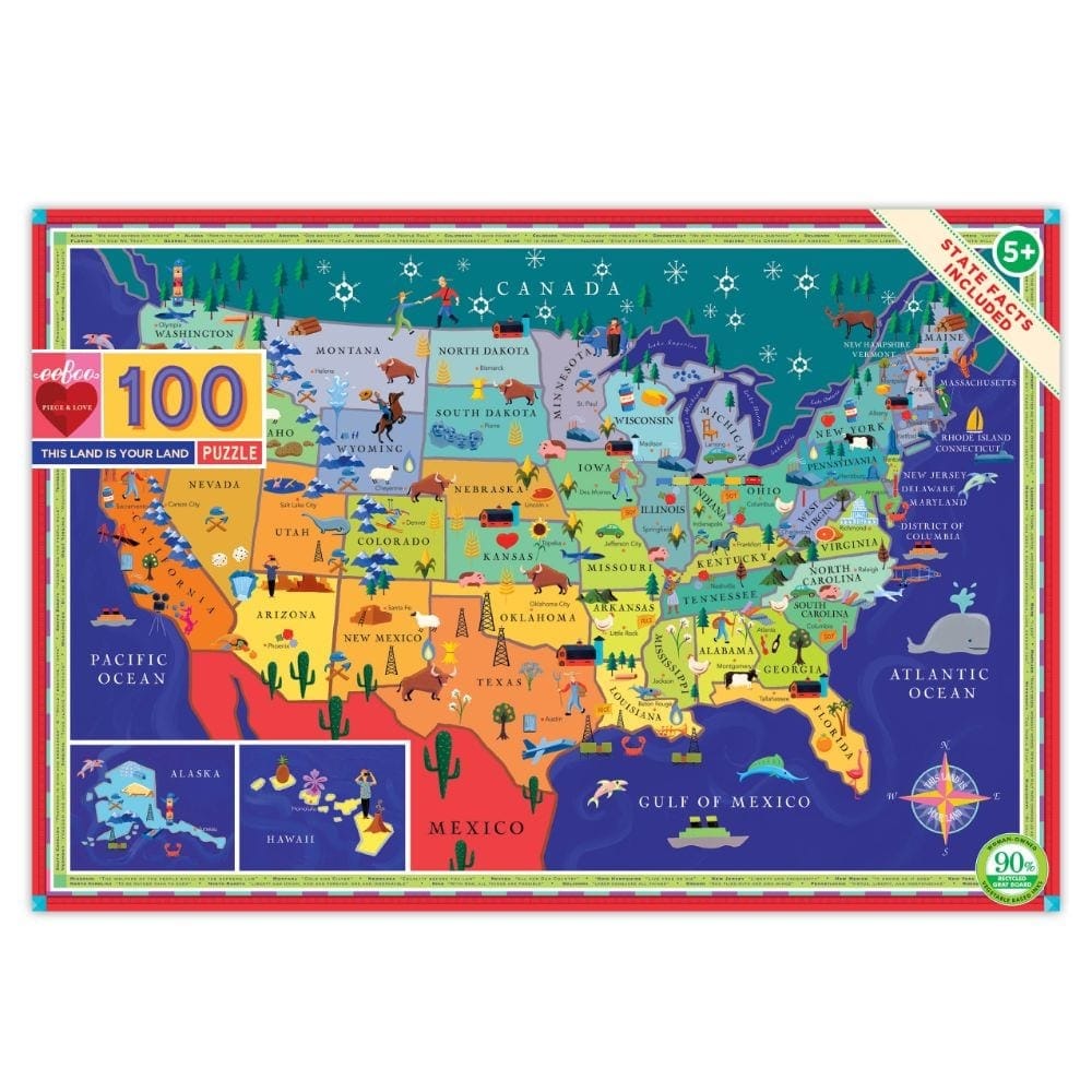 This Land Your Land 100 Piece Puzzle