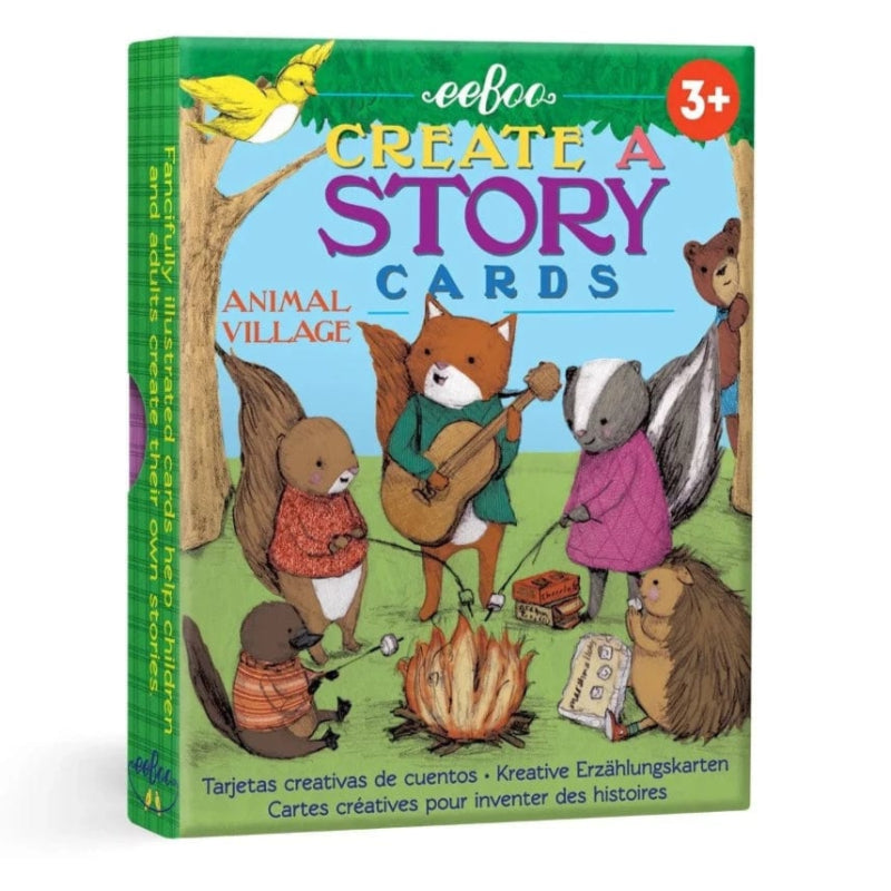 Create a Story Cards: Animal Village
