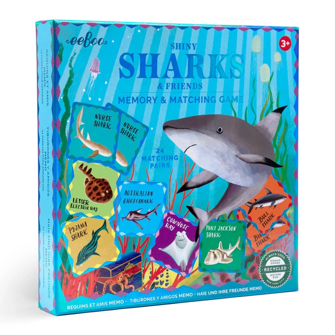 Shark & Friends Shiny Memory & Matching Game