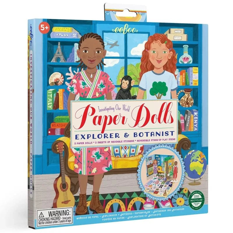 Paper Dolls - Explorer & Botanist Set