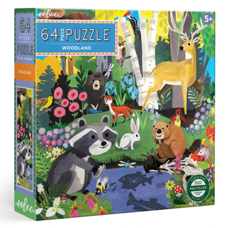 Woodland 64 Piece Puzzle